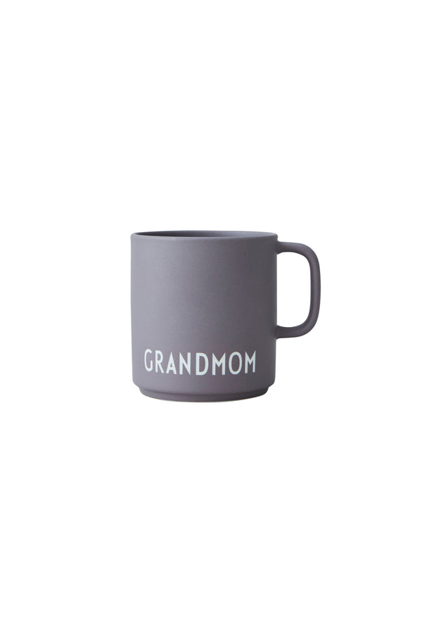 DESIGN LETTERS LIEBLINGSBECHER MIT GRIFF - FAMILY (GRANDMOM/LILA) - Oh Happy Life