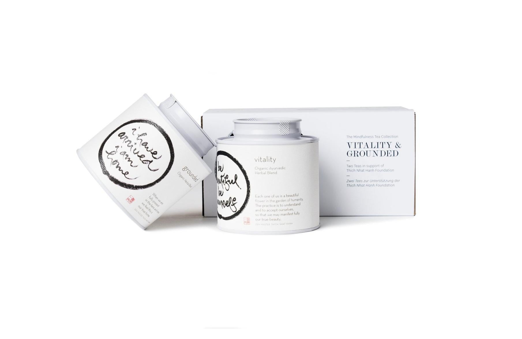 THE MINDFULNESS TEA COLLECTION (GROUNDED & VITALITY) - SET - Oh Happy Life