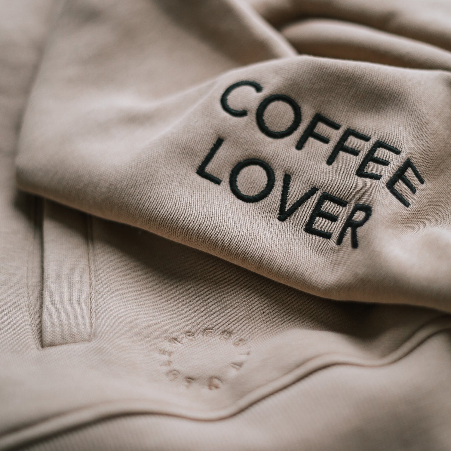 Neu! Limitierter Hoodie Coffee Lover - Oh Happy Life