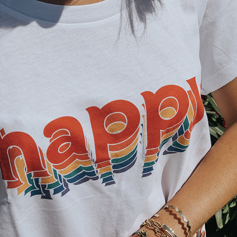 HAPPY - gute Laune T-Shirt - Oh Happy Life